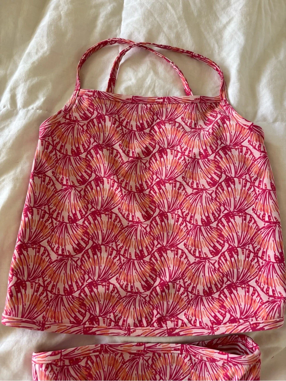 4T Girls Vineyard Vines reversible swimsuit tankini